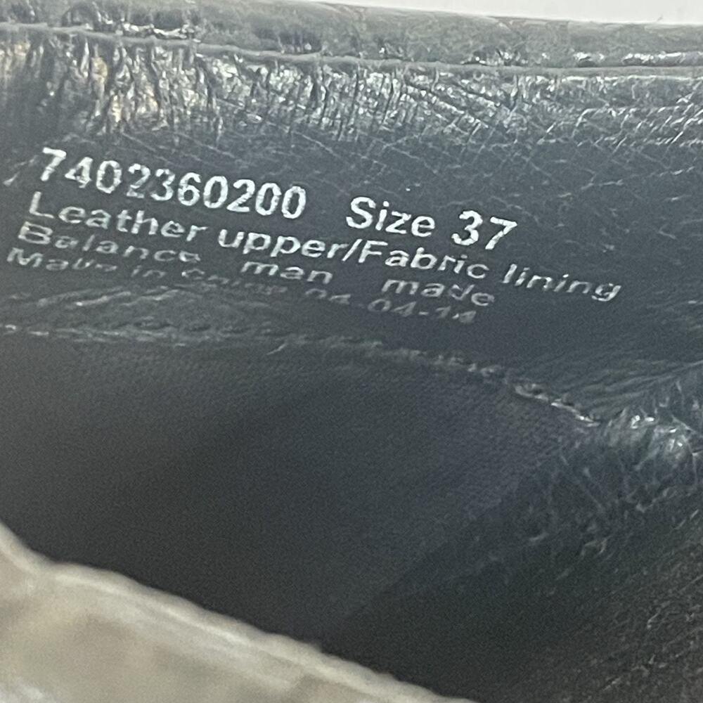 Dansko Shoes Womens Size 37 Black Embossed Leather Mary Jane Comfort Clogs Strap - Picture 9 of 10